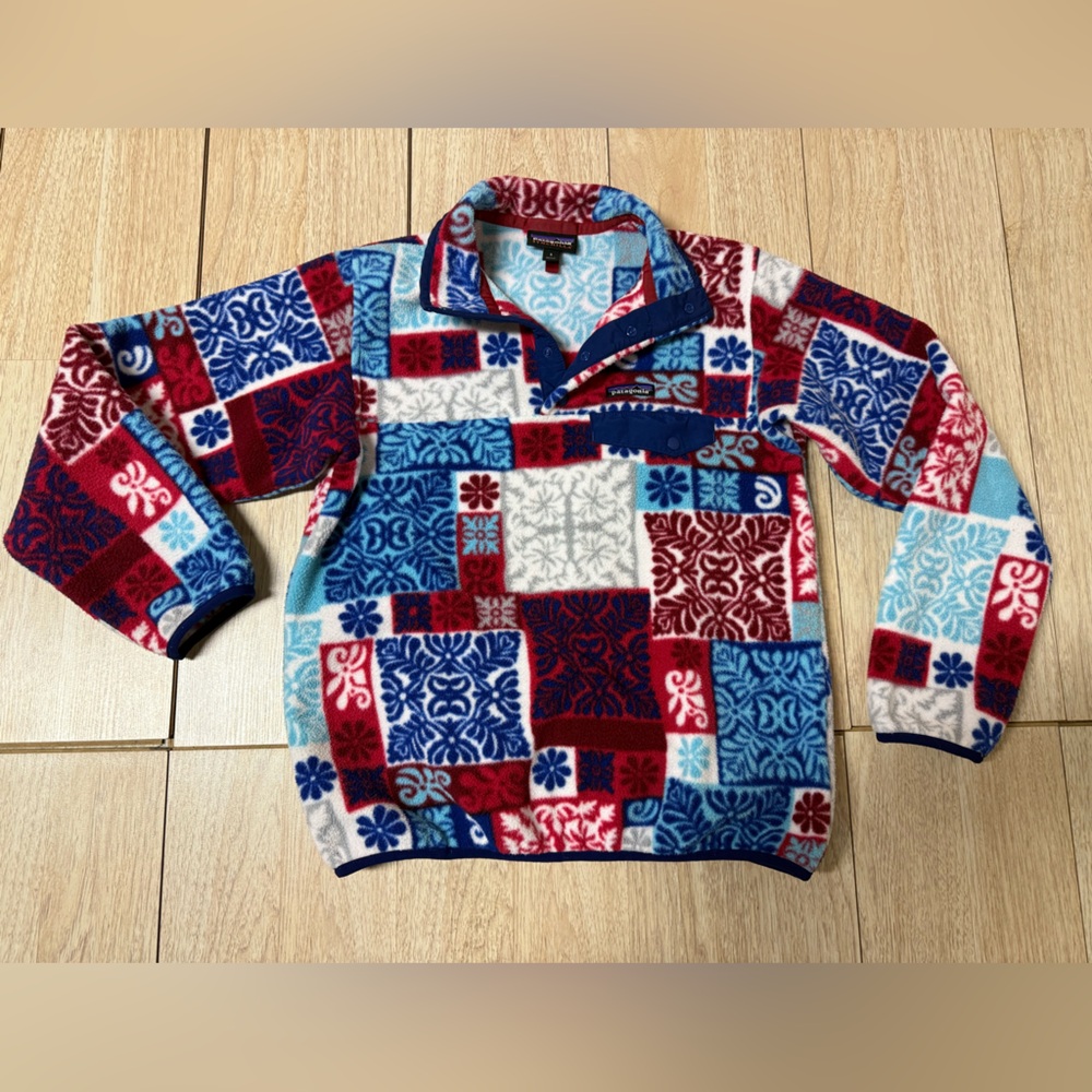 Patagonia Synchilla Snap T Fleece Snowflake Pullover
